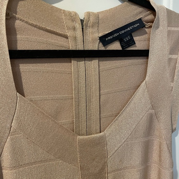 Blush French connection body on dress - Picture 5 of 6